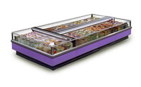Available in the version with normal temperature (for meat and chicken) and low temperature (for frozen foods and ice creams), ANKARA has a wide display surface and a considerable load capacity: ideal for medium and large sales areas.