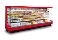 Versatility is the characteristic that distinguishes the MANILA line, available in a variety of models, designed for the conservation and sale of fresh meats and salami, dairy products, meat, fruit and vegetables. Available in different heights, different basin depths, with 45° and 90° open and closed cornes and with panoramic and solid head-cases.